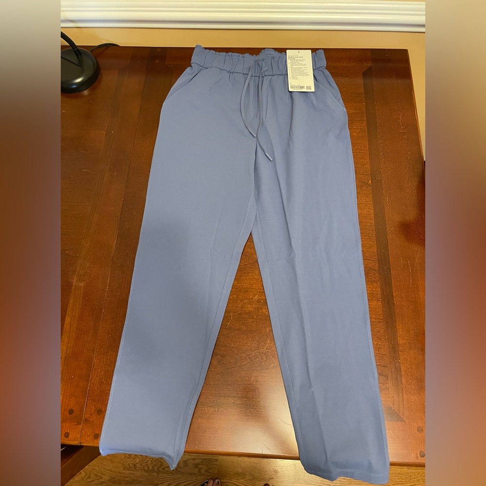 Lululemon Stretch High-Rise 7/8 Pant (Size 6) Water Drop NWT